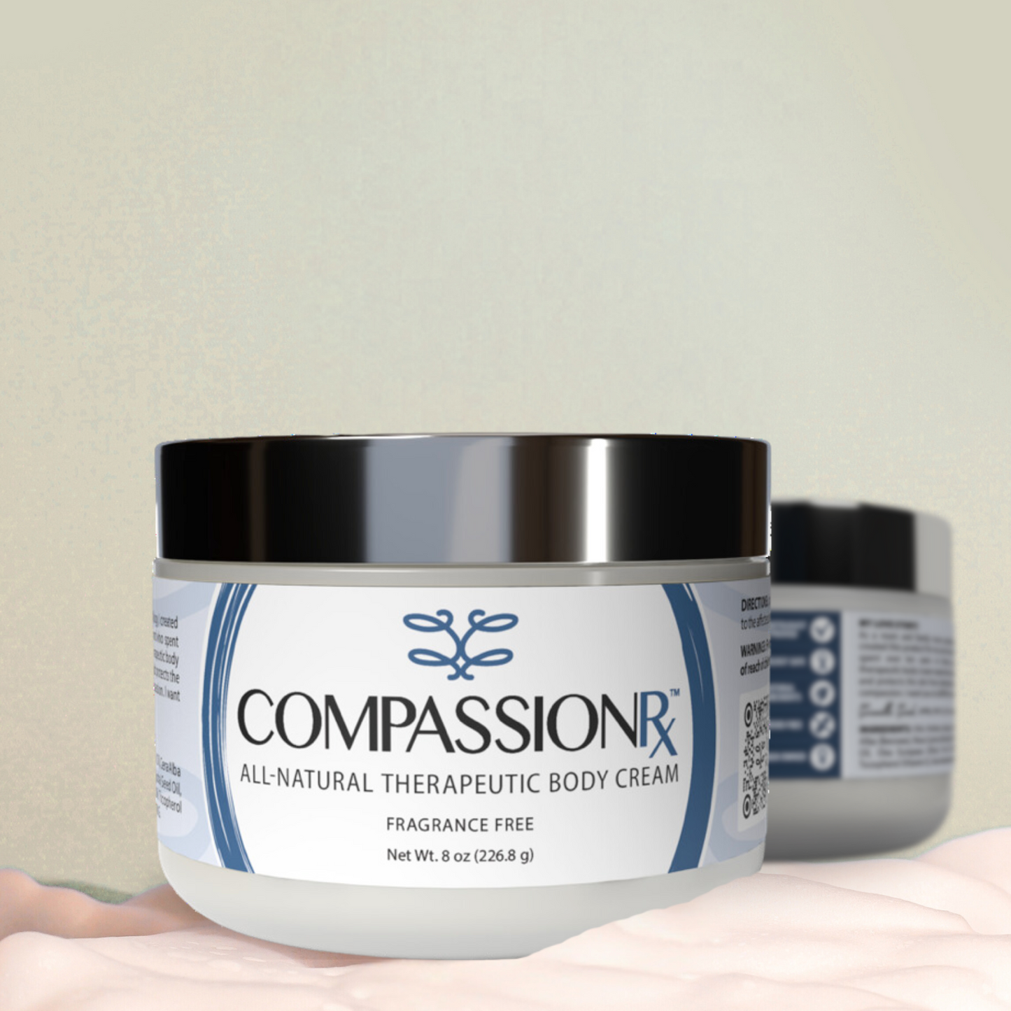 CompassionRx™ Naturals Therapeutic Body Cream Fragrance Free