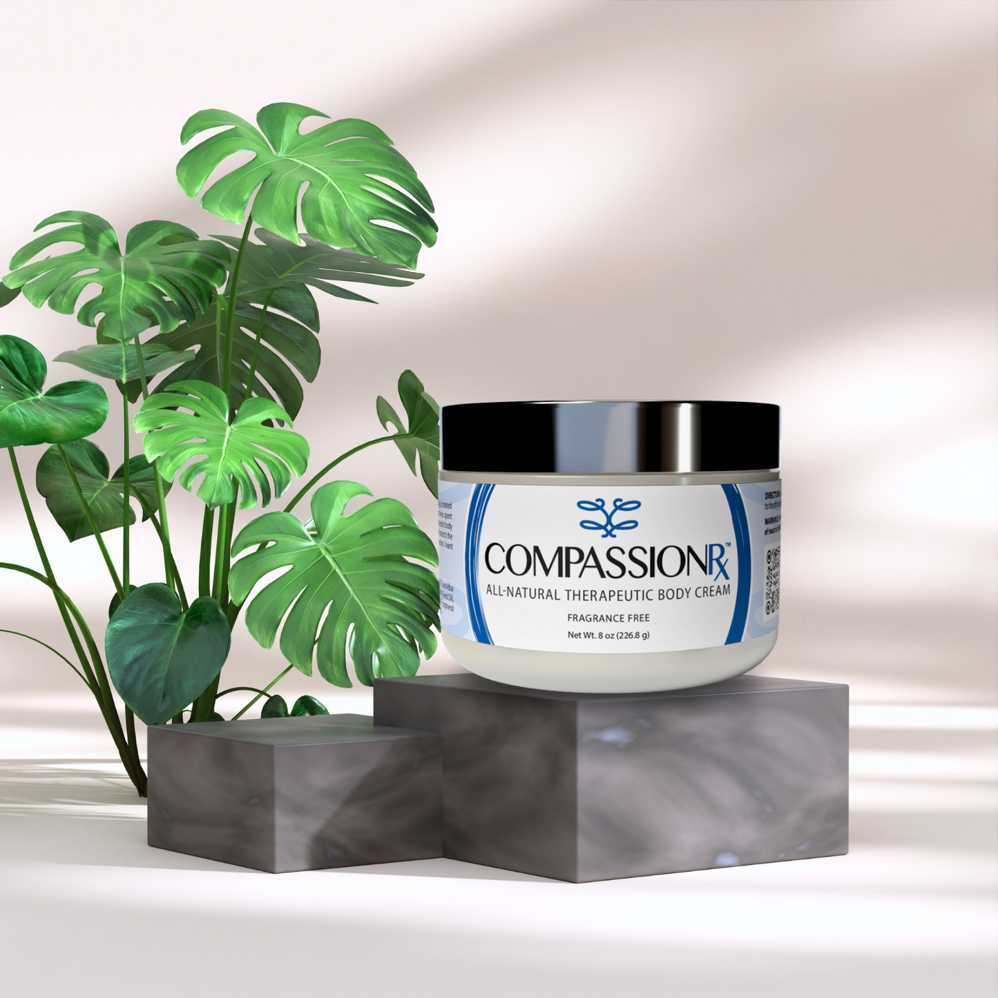 CompassionRx™ Naturals Therapeutic Body Cream Fragrance Free