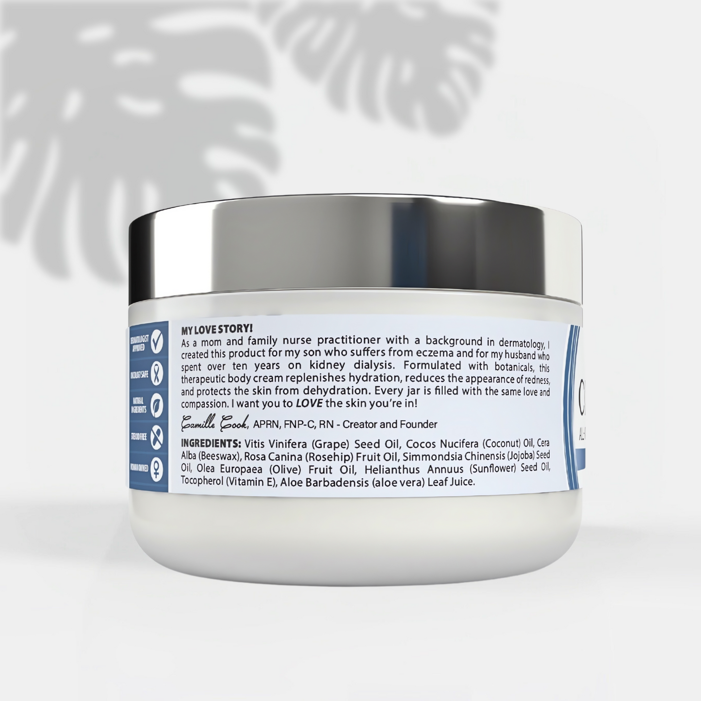 CompassionRx -All-Natural THERAPEUTIC Body Cream