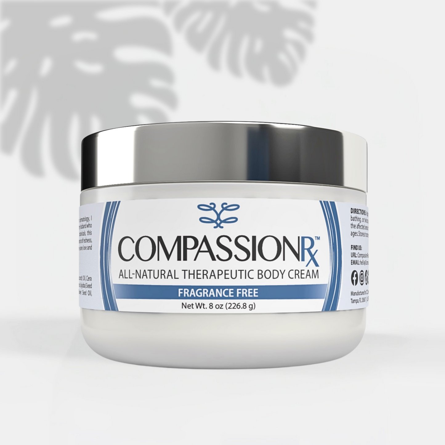 CompassionRx -All-Natural THERAPEUTIC Body Cream